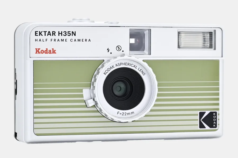 Aparat analogowy Kodak EKTAR H35N striped green